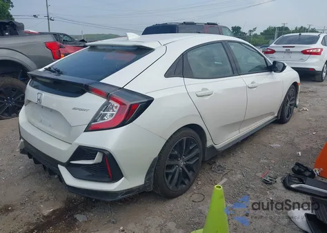 2021 Honda Civic Sport из США, поврежденный, VIN SHHFK7H42MU204308